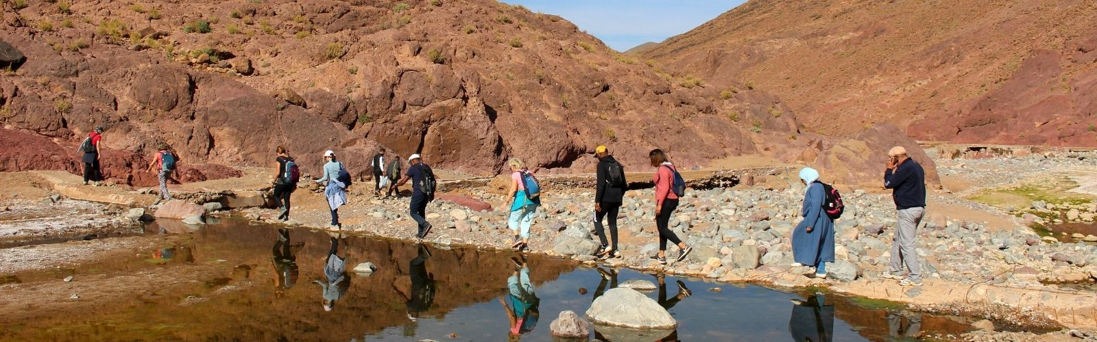 En groupe à la découverte d'un autre Maroc Double Sens