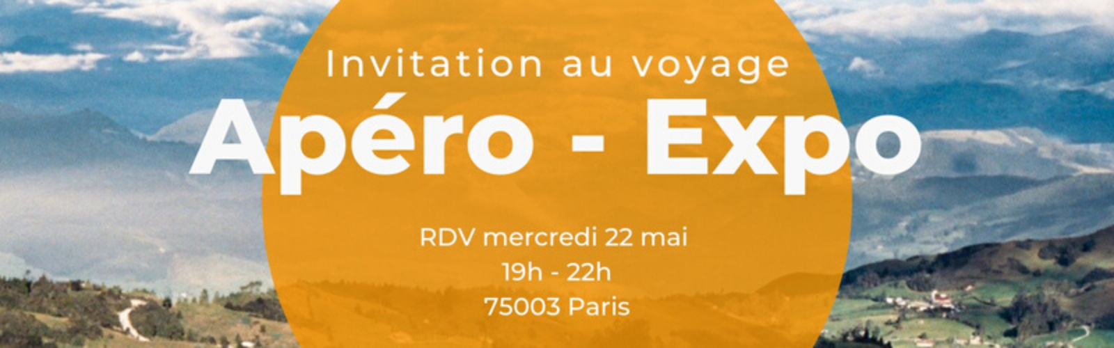 Apéro-expo : invitation au voyage !  Double Sens