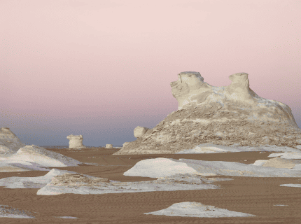 Des Pyramides au Désert Blanc