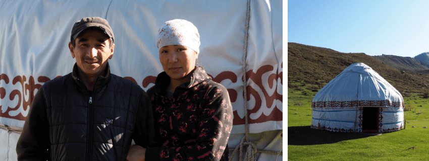 immersion chez l'habitant Kirghizistan famille