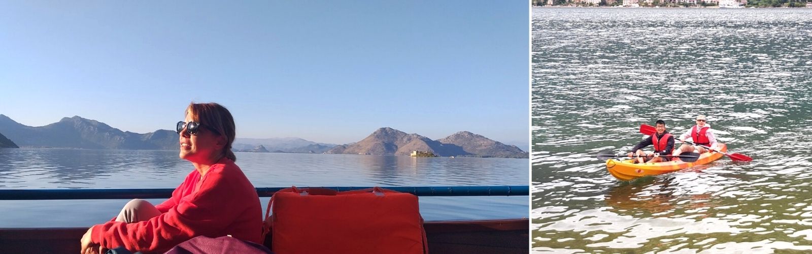 Kayak dans les bouches de Kotor