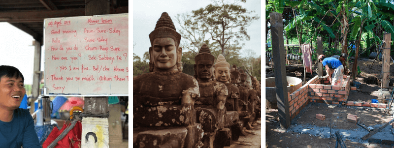 etudiants voyage scolaire solidaire cambodge