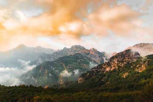 Montagnes Albanie