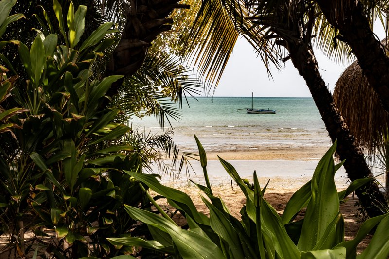 Plage au Mozambique