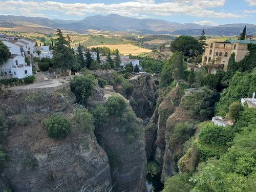 Espagne vue canyon