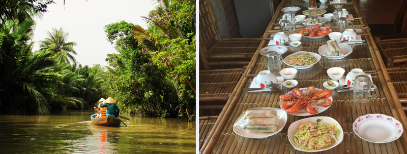 Voyage intergénérationnel nourriture Vietnam