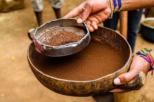 Tanzanie, tribu Chagga, Moshi